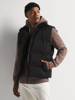 Men's Markham Heat Sealed Sleeveless Black Puffer