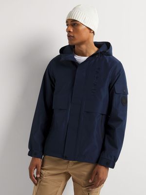 Fabiani Men's Navy Heritage Windbreaker