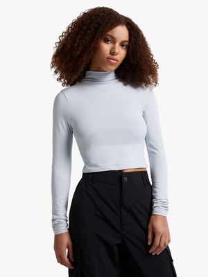 Redbat Classics Women's Blue Cropped Top