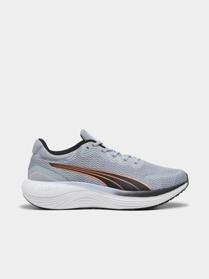 Mens Puma Scend Pro Gre/Black/Orange Running Shoes