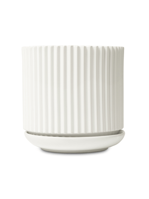 Salt&Pepper Realm Planter White 20x20cm