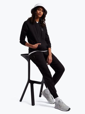 Women's Sneaker Factory Essential Black Hoody