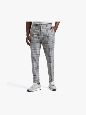 MKM Grey/Black/Milk Smart PV Check Trouser