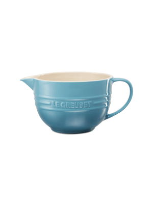 le creuset batter bowl caribbean blue 2l