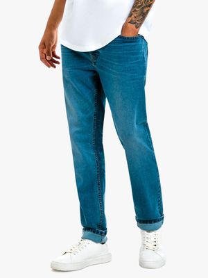 Men's Relay Jeans Sustainable Straight Leg Light Blue Jeans