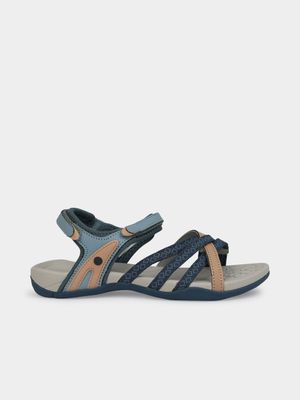 Junior Hi-Tec Savanna Blue/Pink Sandal