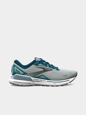 Mens Brooks Adrenaline GTS 23Grey/Blue Running Shoes