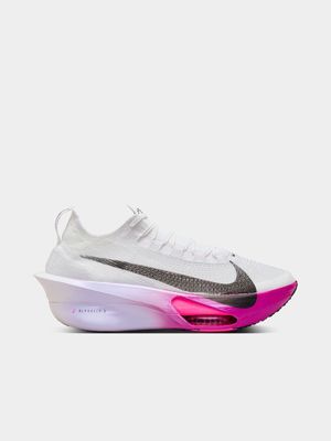 Mens Nike Air Zoom Alphafly Next 3 White/Purple Running Shoes