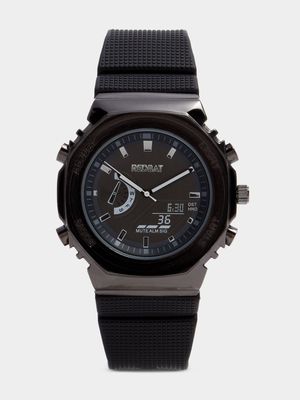 Redbat Rubber Charcoal Digital Watch