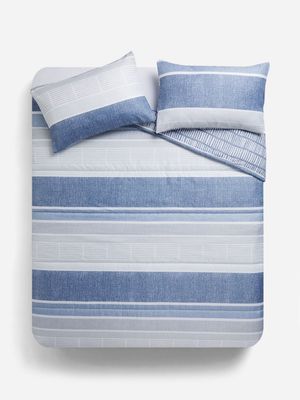 Jet Home Elian Stripe Comforter Set Single-3/4