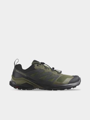 Mens Salomon X-Adventure Olive/Black Trail Running Shoes