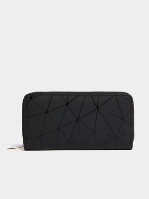 Jet Women's Black Geo Purse