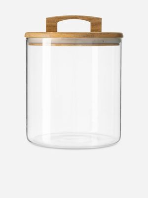 Simply Stored Container With Acacia Lid 2350ml