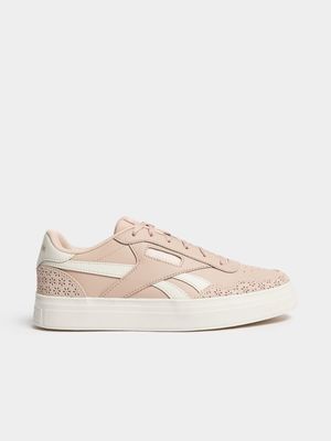 Womens Reebok Court Advance Bold Blush/Chalk Sneakers