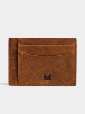 Men's Markham Leather Tan Cardholder