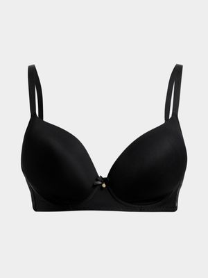 Jet Women's Black Shadow T-Shirt Bra DD