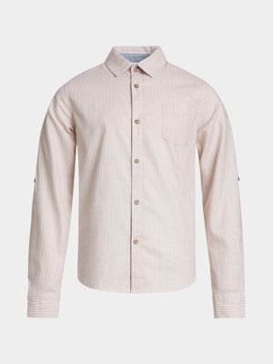 Older Boy's Stone Stripe Shirt