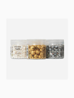 barco sprinkles metallics 3 pack