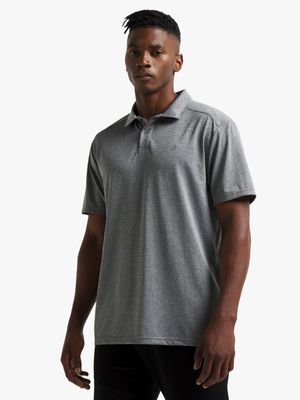 Mens TS Dri-Tech Grey Melange Golfer