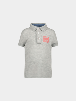 Younger Boy's Grey Golfer