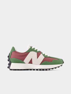 New Balance Women's 327 Green Sneaker