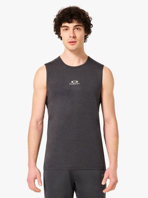 Men's Oakley Black O Fit RC Sleeveless Training Tank Top