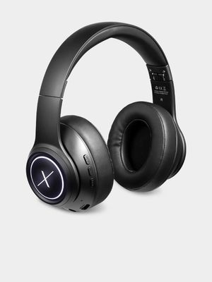 Volkano Quasar Series Black Bluetooth Headphones