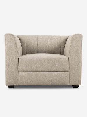 alexa 1 seater colourwash taupe