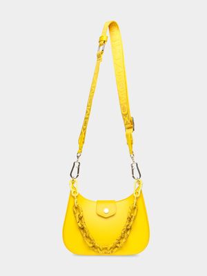 Women's Steve Madden Yellow Bjulio Crossbody Bag