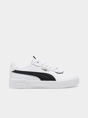 Puma Women's Carina 2.0 Lux Court White Sneaker