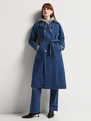 News Denim Trench Coat