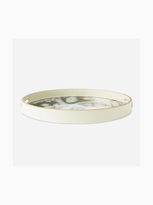 Water Mark Round Tray 40cm