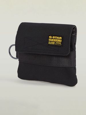 G-Star Men's Utility Travel Neo Black Wallet