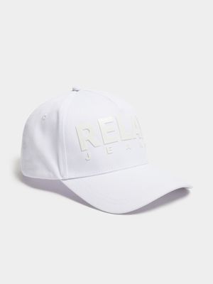 Men's Relay Jeans Peak White Cap