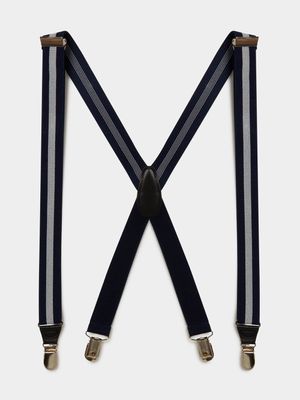 MKM Multi Stripe Heritage Suspenders