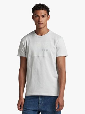 G-Star Men's Applique Multi Technique Grey T-Shirt