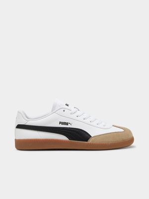 Men's Puma 9-T White/Gum Sneakers