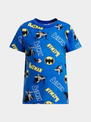 Jet Younger Boys Blue Batman T-Shirt