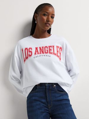 LA Graphic Sweat Top