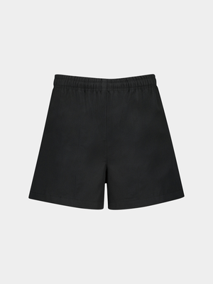 Boy's TS Black Schoolwear Rugby Shorts