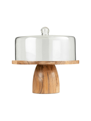 amazon cake stand acacia wood