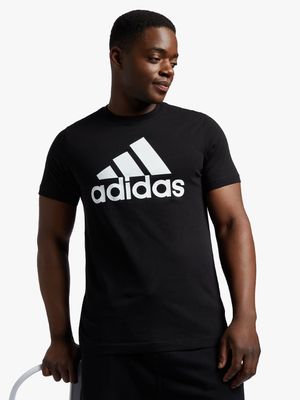 Men's adidas Logo Black Tee