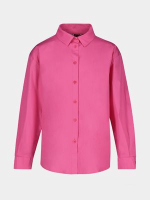 Older Girls Cotton Poplin Shirt