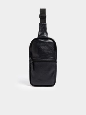 Men's Markham PU Flight Black Bag