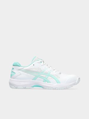 Womens Asics Gl-Netburner Academy 9 White/Illumate Shoes