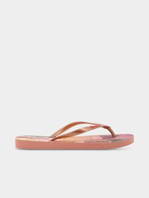 Women's Ipanema Pink Sem Igual Flip Flops