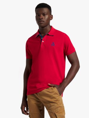 Men's Relay Jeans Two Toned Red Golfer