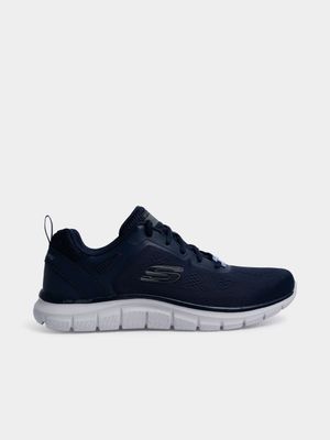 Mens Skechers Track Navy Sneaker