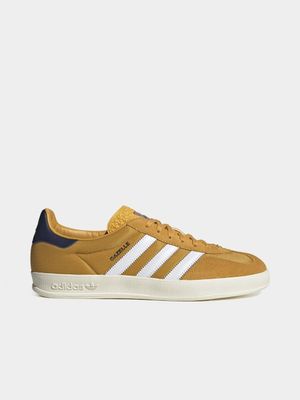 adidas Originals Men's Gazelle Indoor Yellow Sneaker