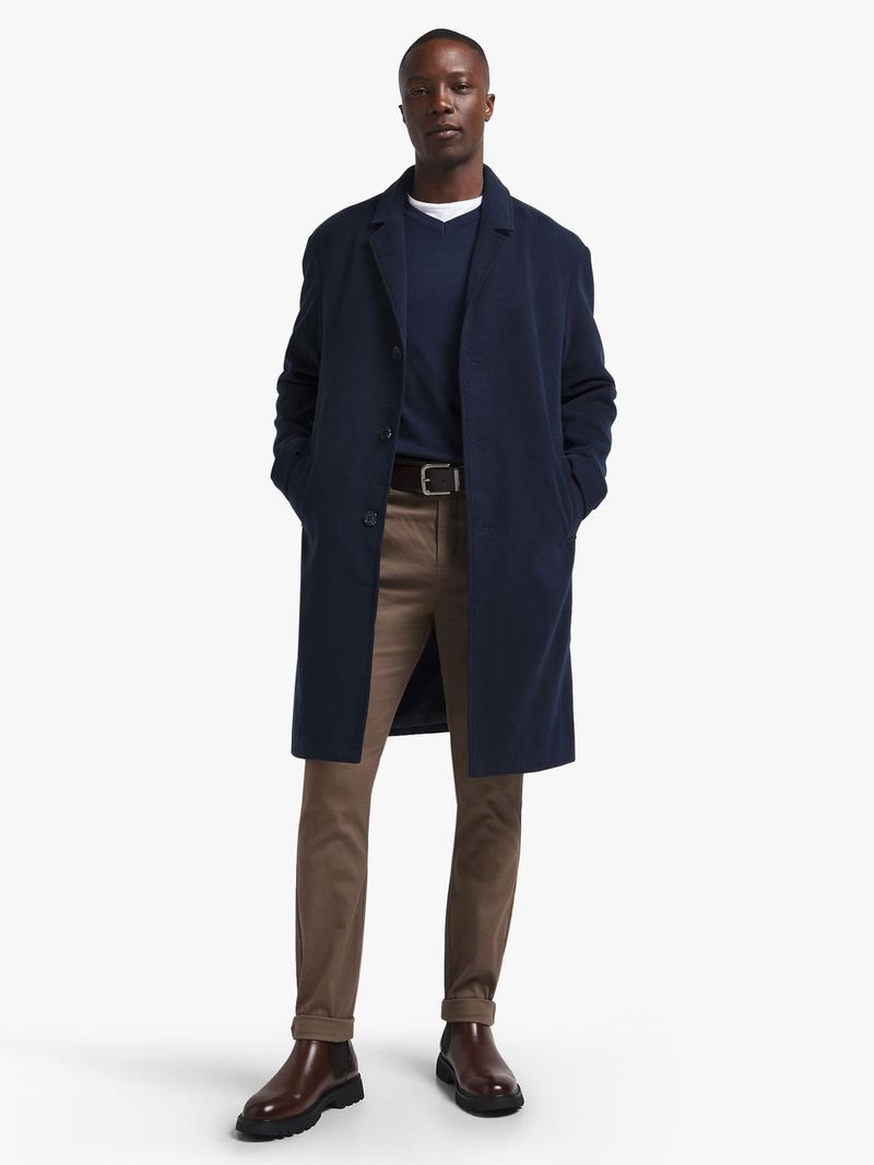 Melton coat mens online